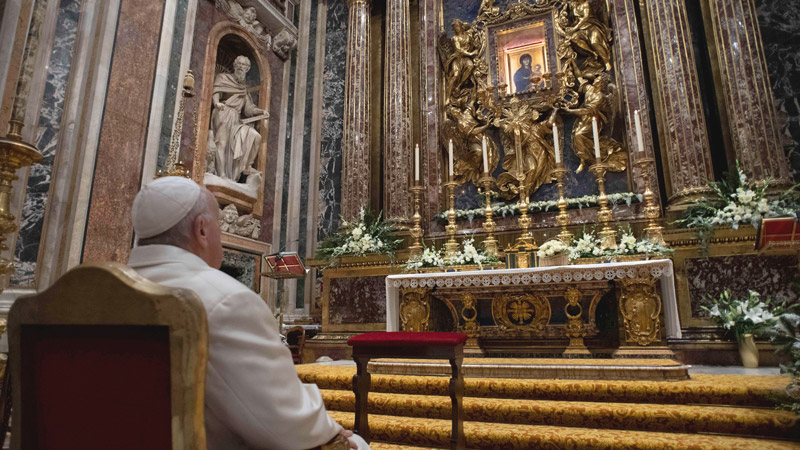 Papa Francisco Salus Populi Romani